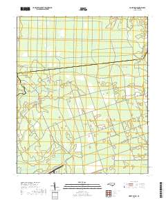 Honey Island 2019 topographic map thumbnail