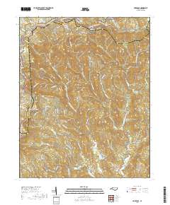Horse Gap 2019 topographic map thumbnail