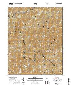 Huntdale 2019 topographic map thumbnail