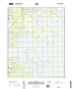 Jones Bay 2019 topographic map thumbnail