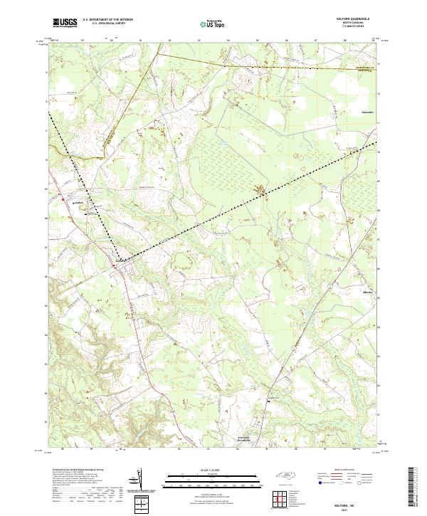 Kelford 2021 topographic map thumbnail