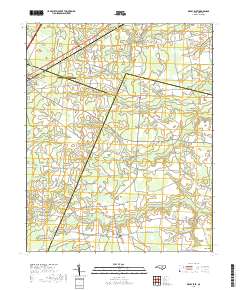 Kenly East 2019 topographic map thumbnail