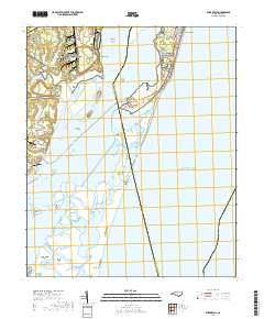 Kure Beach 2019 topographic map thumbnail
