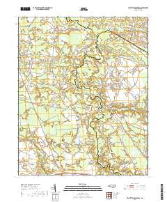 Leggetts Crossroads 2019 topographic map thumbnail