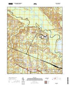 Leland 2019 topographic map thumbnail
