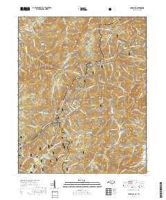 Lemon Gap 2019 topographic map thumbnail