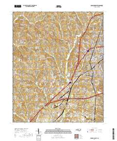 Lexington West 2019 topographic map thumbnail
