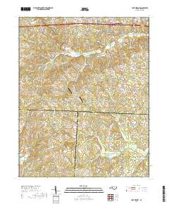 Lone Hickory 2019 topographic map thumbnail