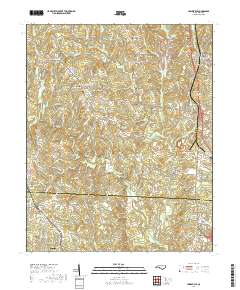 Lowesville 2019 topographic map thumbnail