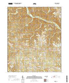 Mamers 2019 topographic map thumbnail