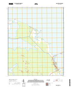 Manns Harbor 2019 topographic map thumbnail