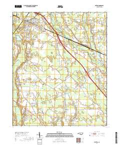 Maxton 2019 topographic map thumbnail