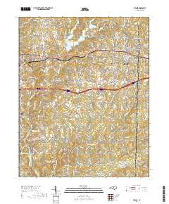 Mebane 2019 topographic map thumbnail
