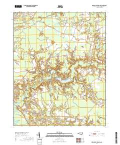 Merchants Millpond 2019 topographic map thumbnail
