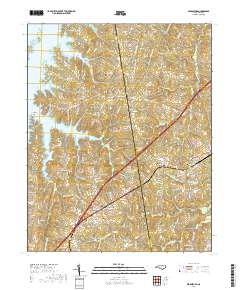 Middleburg 2019 topographic map thumbnail