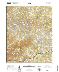 Mill Spring 2019 topographic map thumbnail