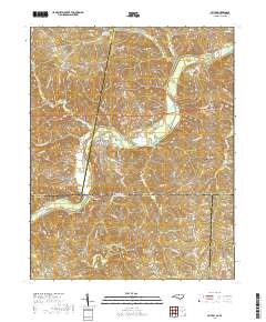 Milton 2019 topographic map thumbnail
