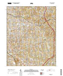 Mint Hill 2019 topographic map thumbnail