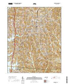 Mooresville 2019 topographic map thumbnail