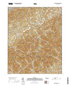 Moravian Falls 2019 topographic map thumbnail