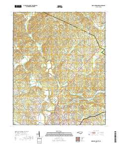 Morganton North 2019 topographic map thumbnail