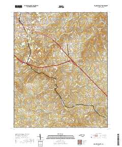 Mount Airy South 2019 topographic map thumbnail