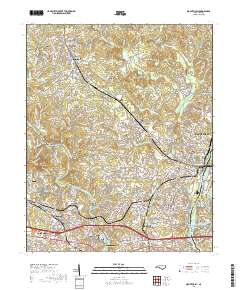 Mount Holly 2019 topographic map thumbnail