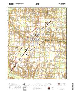 Mount Olive 2019 topographic map thumbnail