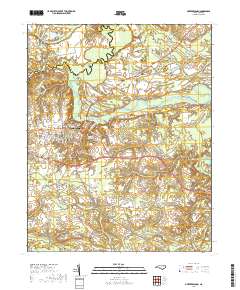 Murfreesboro 2019 topographic map thumbnail