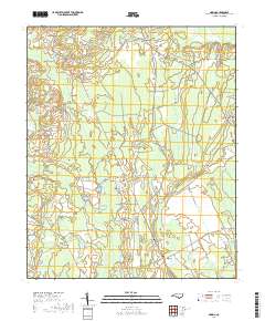 Nakina 2019 topographic map thumbnail