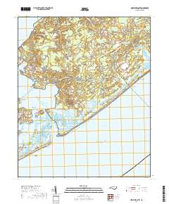 New River Inlet 2019 topographic map thumbnail