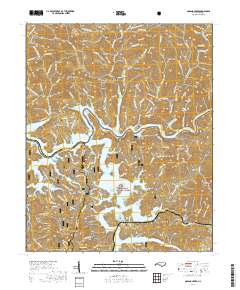 Noland Creek 2019 topographic map thumbnail