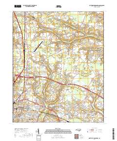 Northeast Goldsboro 2019 topographic map thumbnail