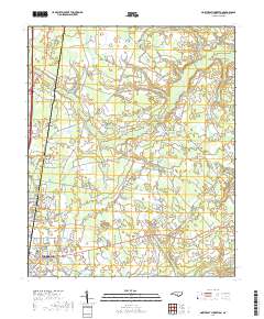 Northeast Lumberton 2019 topographic map thumbnail