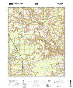Oak City 2019 topographic map thumbnail