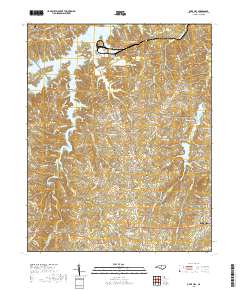 Olive Hill 2019 topographic map thumbnail