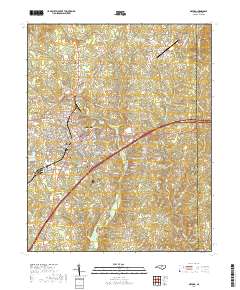 Oxford 2019 topographic map thumbnail