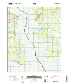 Pamlico Beach 2019 topographic map thumbnail