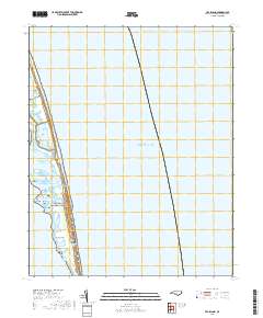 Pea Island 2019 topographic map thumbnail