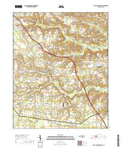 Peacocks Crossroads 2019 topographic map thumbnail