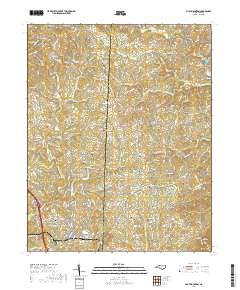 Pilot Mountain 2019 topographic map thumbnail