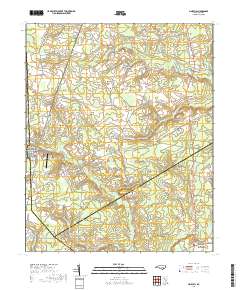 Pink Hill 2019 topographic map thumbnail