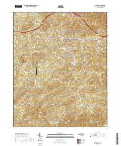Pittsboro 2019 topographic map thumbnail