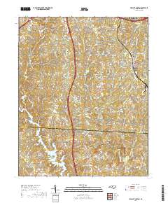 Pleasant Garden 2019 topographic map thumbnail