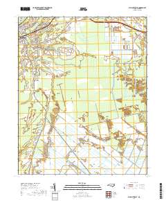 Plymouth East 2019 topographic map thumbnail