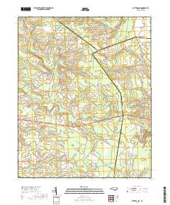 Potters Hill 2019 topographic map thumbnail