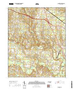 Powhatan 2019 topographic map thumbnail