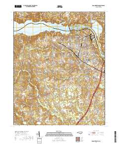 Roanoke Rapids 2019 topographic map thumbnail