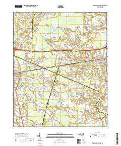 Robersonville West 2019 topographic map thumbnail
