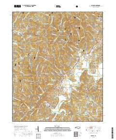 Rosman 2019 topographic map thumbnail